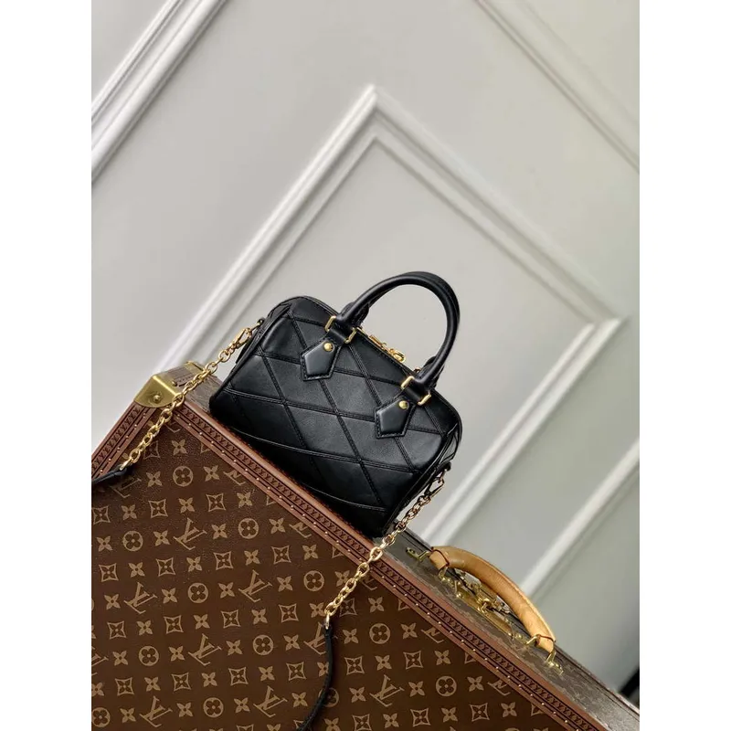 LV M24261 Louis Vuitton Speedy Bandoulière 20 Kabelka Černá