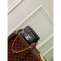 LV M85636 Louis Vuitton Mini Bumbag Námořnická modrá / Krémová
