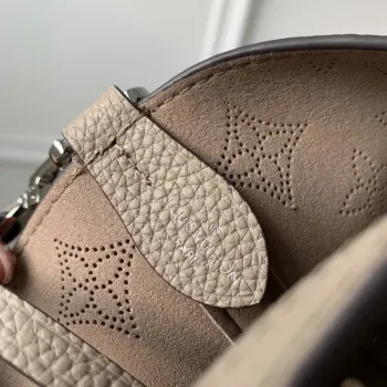 LV M21849 Louis Vuitton Blossom PM Mahina Tote Bag Galet