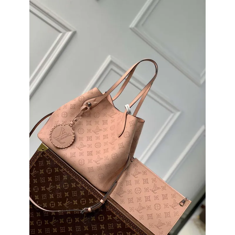 Louis Vuitton Blossom MM Mahina Tote Bag LV M21851 Růžová