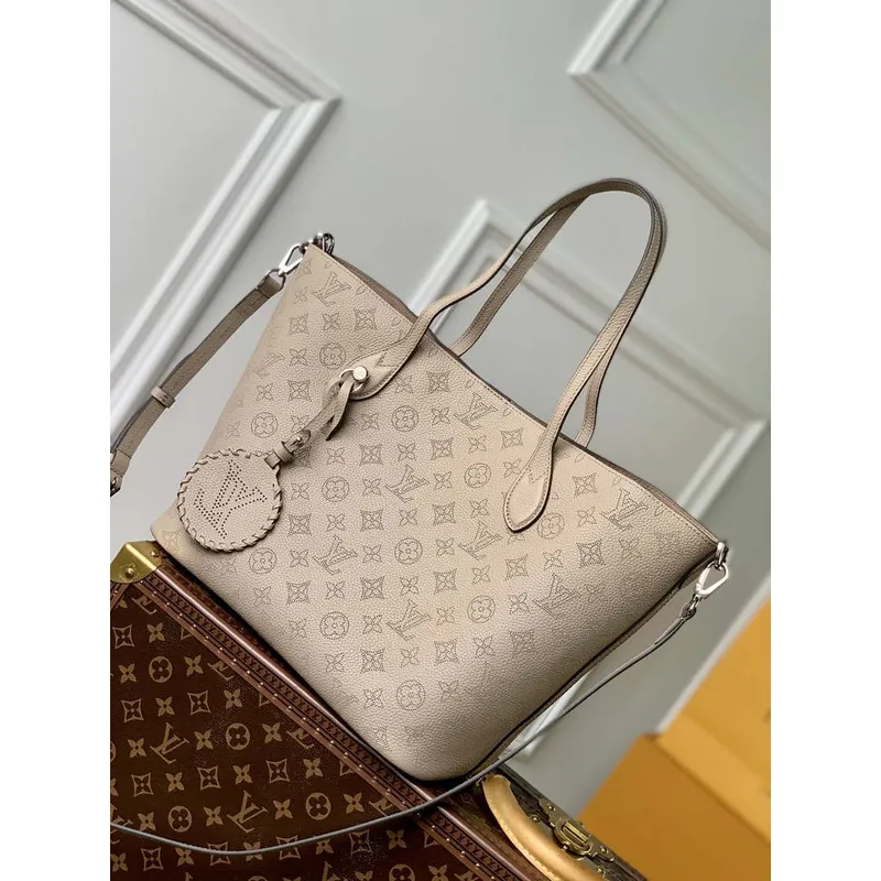 Louis Vuitton Blossom MM Mahina Tote Bag LV M21852 Galet