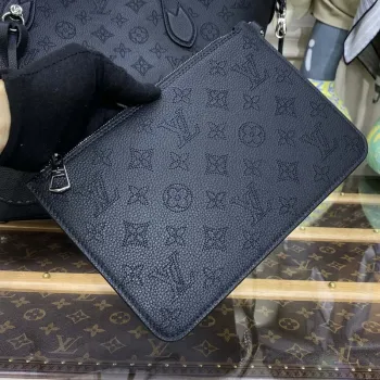 Louis Vuitton Blossom MM Mahina Tote Bag LV M21851 Černá