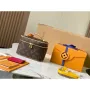 Louis Vuitton LV M44495 Nice Mini Vanity Case Monogram plátno Béžová