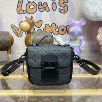 LV M83148 Louis Vuitton Pico S Lock Bag Černá