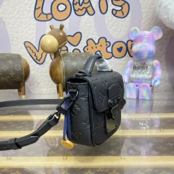 LV M83148 Louis Vuitton Pico S Lock Bag Černá