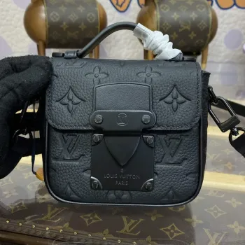 LV M83148 Louis Vuitton Pico S Lock Bag Černá