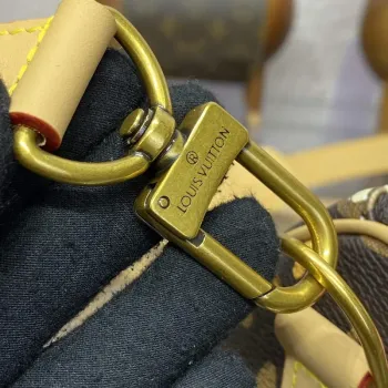LV M24849 Louis Vuitton Keepall Bandoulière 25 Taška Čokoládová