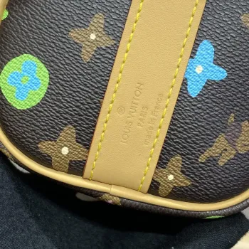 LV M24849 Louis Vuitton Keepall Bandoulière 25 Taška Čokoládová
