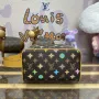 LV M47069 Louis Vuitton Locker Dopp Kit Čokoláda