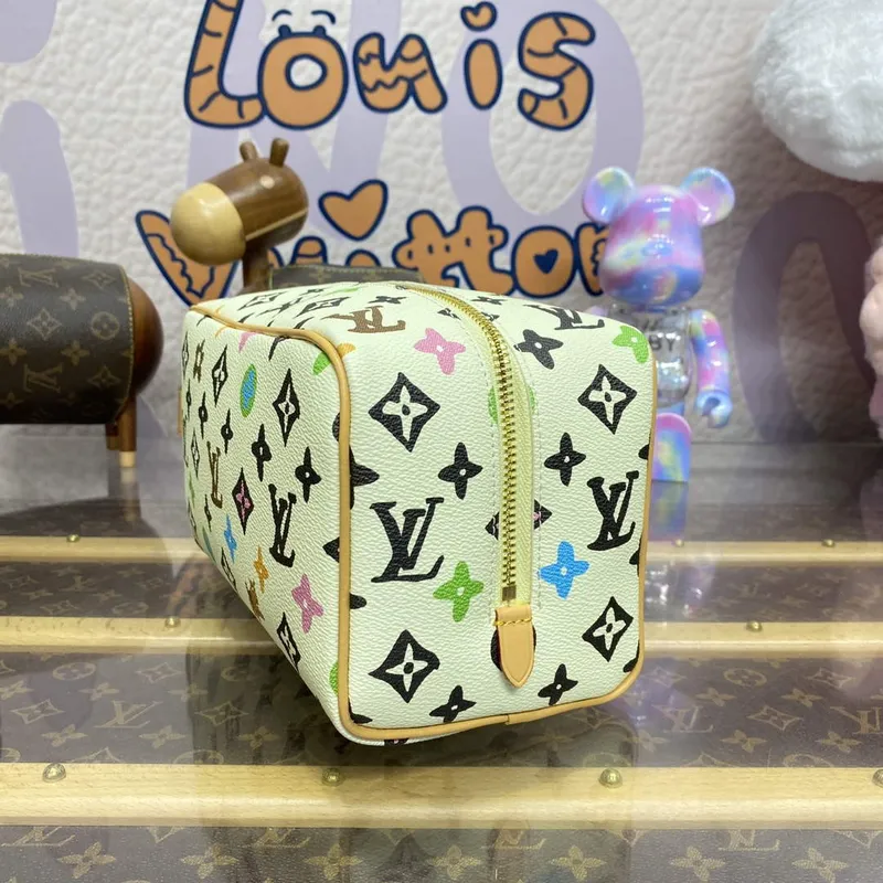 LV M47069 Louis Vuitton Locker Dopp Kit Vanilka