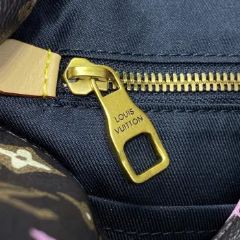 LV M25240 Louis Vuitton Christopher MM Batoh Čokoládový