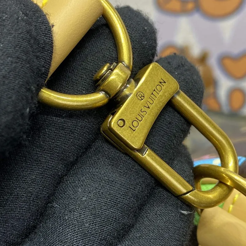 LV M24901 Louis Vuitton Keepall Bandoulière 50 Cestovní taška čokoládová