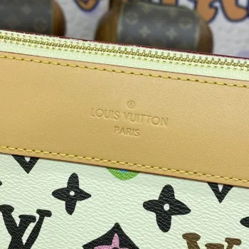LV M83568 Louis Vuitton Pochette Voyage Souple Vanilla