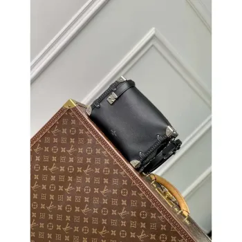 LV M25160 Louis Vuitton Boční Trunk MM Kabelka Černá