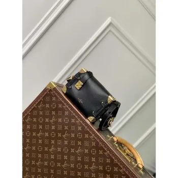 LV M23817 Louis Vuitton Boční kufřík PM Taška Černá