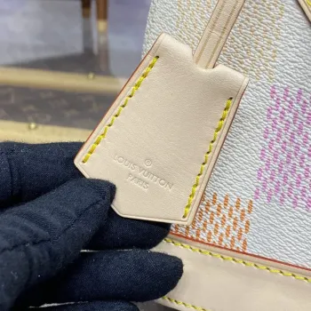 LV N40516 Louis Vuitton Alma BB Taška Broskvově Růžová