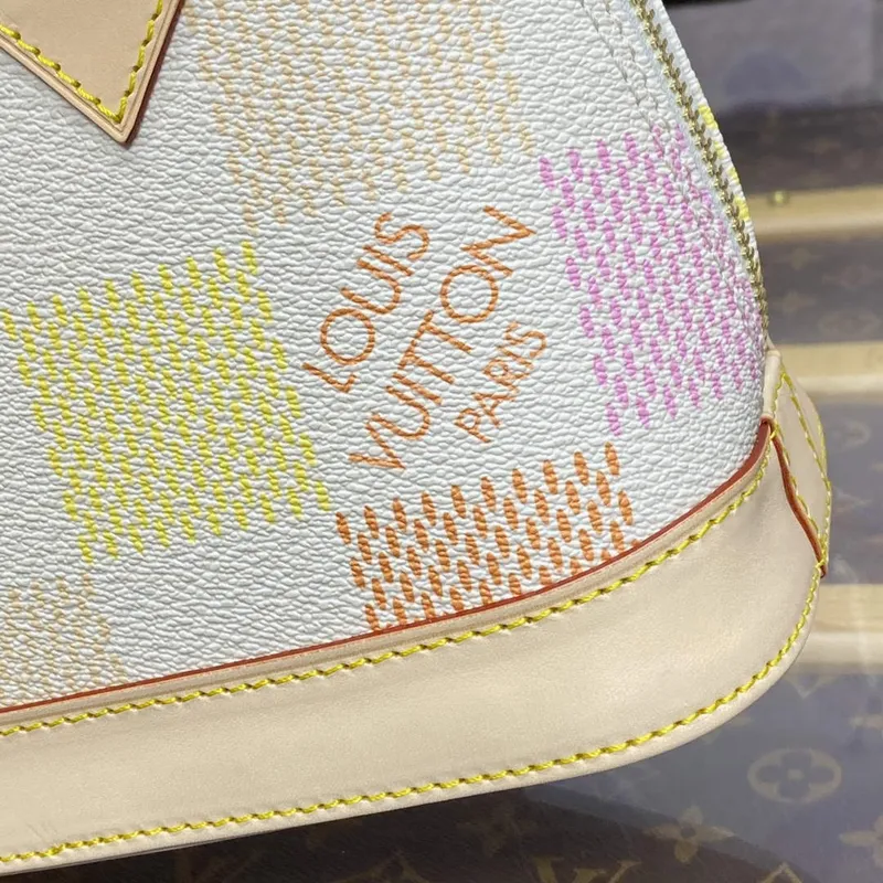 LV N40516 Louis Vuitton Alma BB Taška Broskvově Růžová