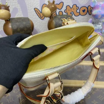 LV N40516 Louis Vuitton Alma BB Taška Broskvově Růžová