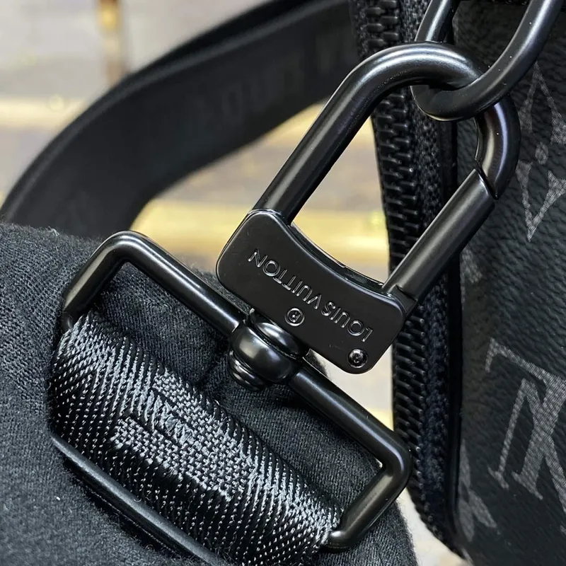LV M46955 Louis Vuitton Alpha Messenger Bag Černá