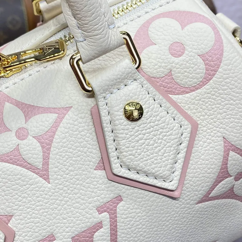 LV M46875 Louis Vuitton Speedy Bandoulière 20 Kabelka Latte/Chamallow