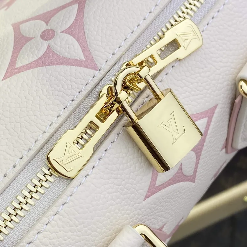 LV M46875 Louis Vuitton Speedy Bandoulière 20 Kabelka Latte/Chamallow