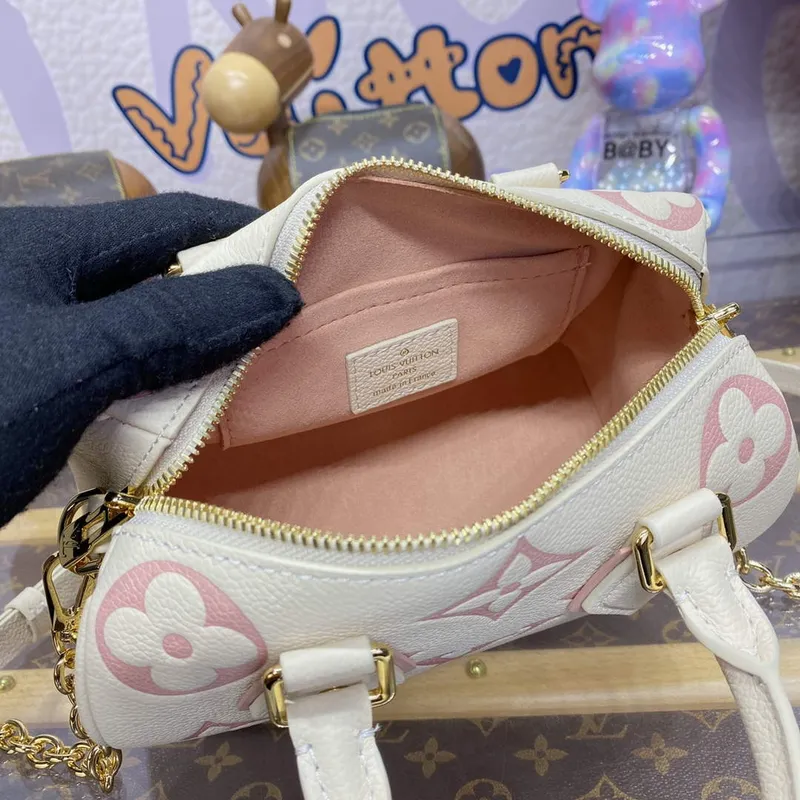 LV M46875 Louis Vuitton Speedy Bandoulière 20 Kabelka Latte/Chamallow