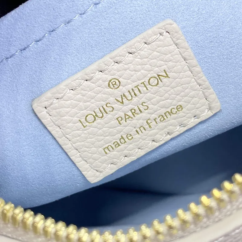 LV M46883 Louis Vuitton Speedy Bandoulière 20 Kabelka Latte/Candy Blue