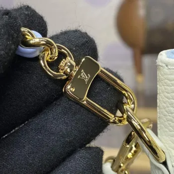 LV M82933 Louis Vuitton Nano Noé Taška Modrá