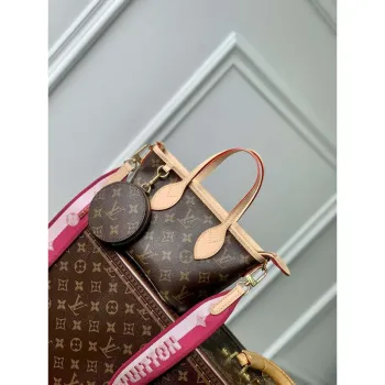 LV M46786 Louis Vuitton M46705 Neverfull BB Kabelka Rose Peony