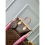LV M46786 Louis Vuitton M46705 Neverfull BB Kabelka Rose Peony