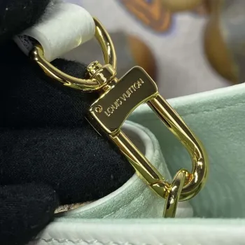 LV M46833 Louis Vuitton OnTheGo PM Bicolor Monogram Empreinte Kůže Latte Zelená