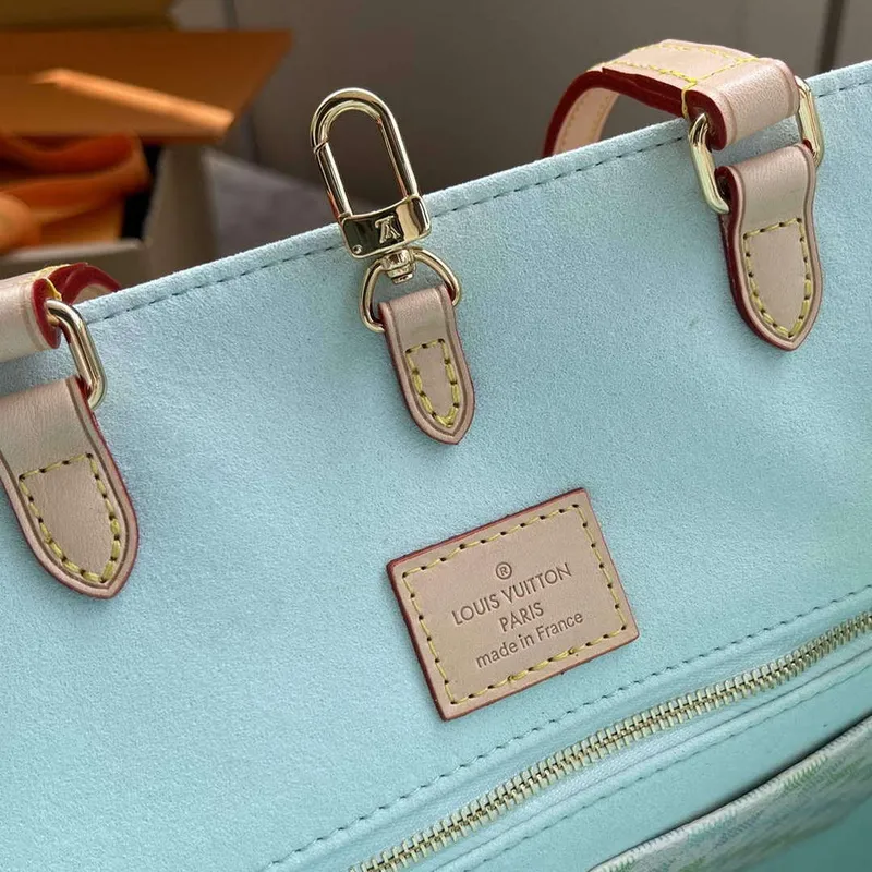 LV N40518 Louis Vuitton OnTheGo MM Taška Pistácie