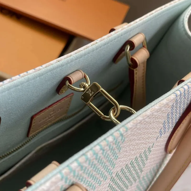 LV N40518 Louis Vuitton OnTheGo MM Taška Pistácie