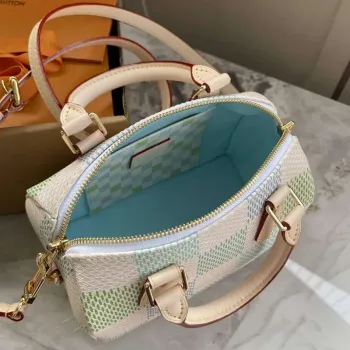 LV N40515 Louis Vuitton Speedy Bandoulière 20 Kabelka Pistácie