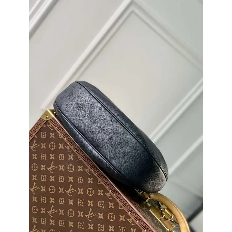 LV M22822 Louis Vuitton Baia MM Taška Mahina Černá