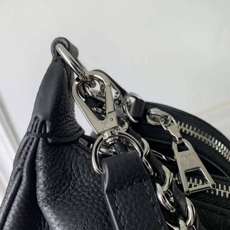 LV M22822 Louis Vuitton Baia MM Taška Mahina Černá