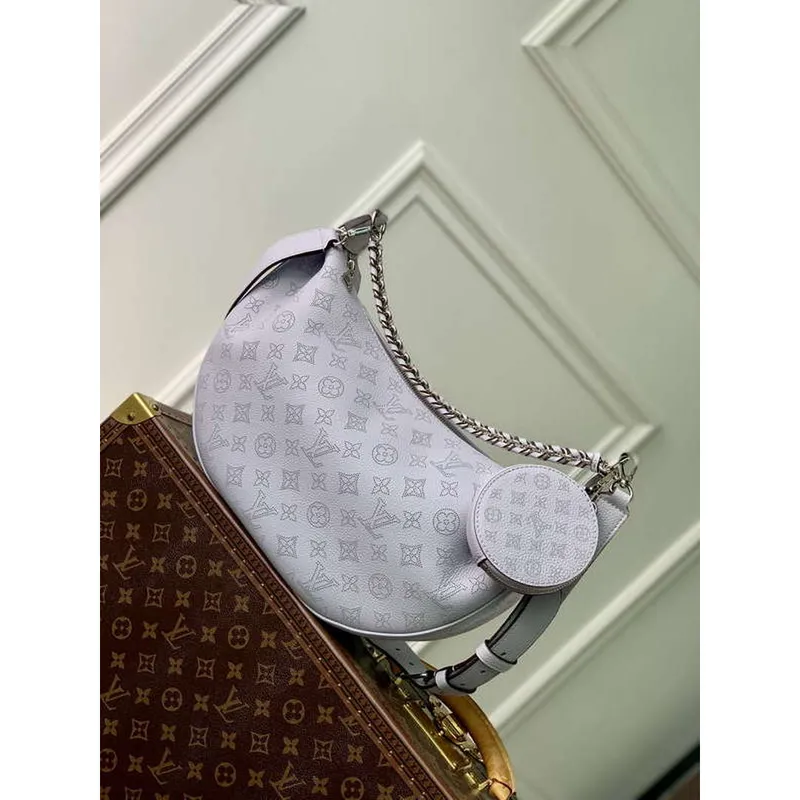 LV M22822 Louis Vuitton Baia MM Taška Mahina Světle Fialová