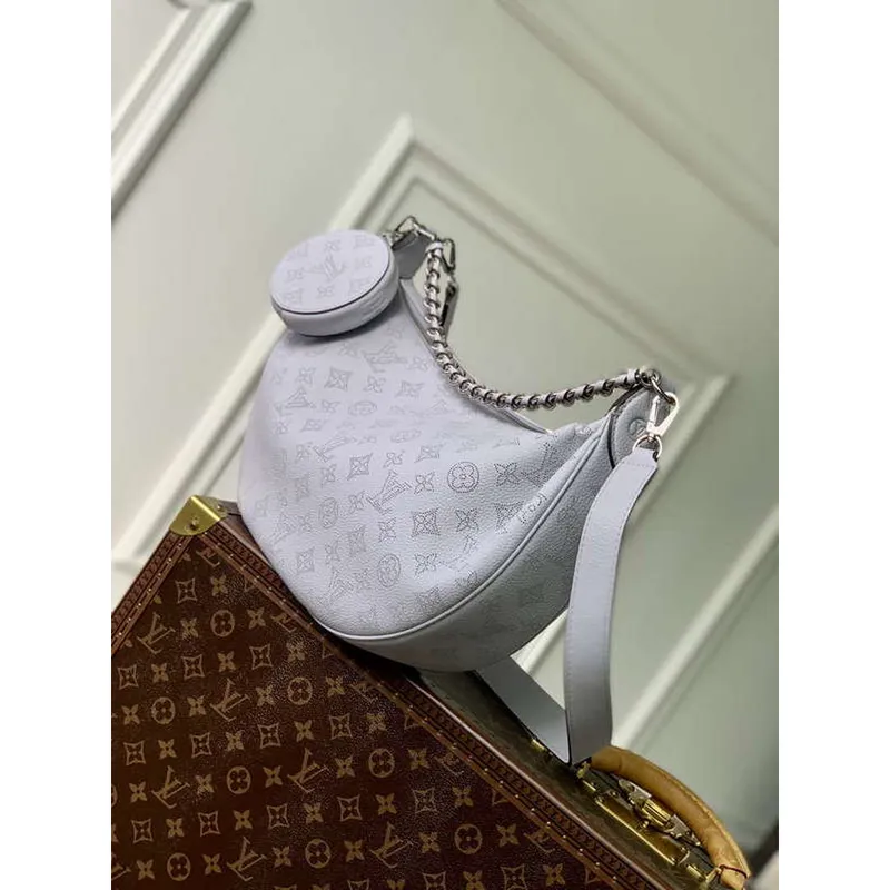 LV M22822 Louis Vuitton Baia MM Taška Mahina Světle Fialová