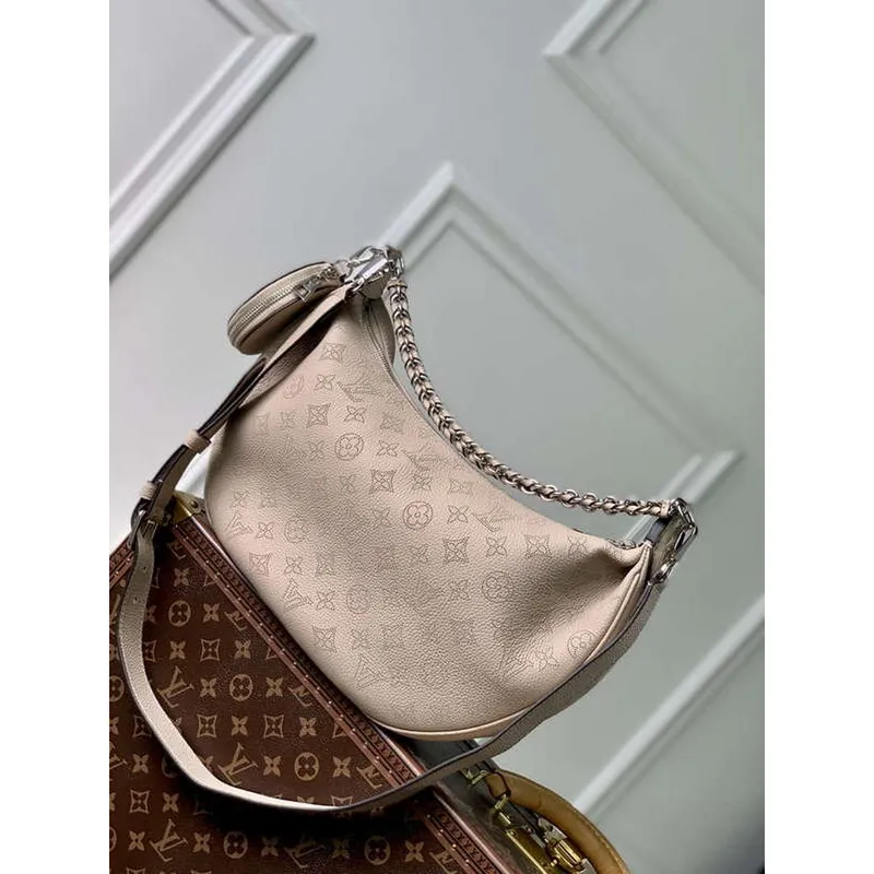 LV M22823 Louis Vuitton Baia MM Taška Mahina Galet Šedá