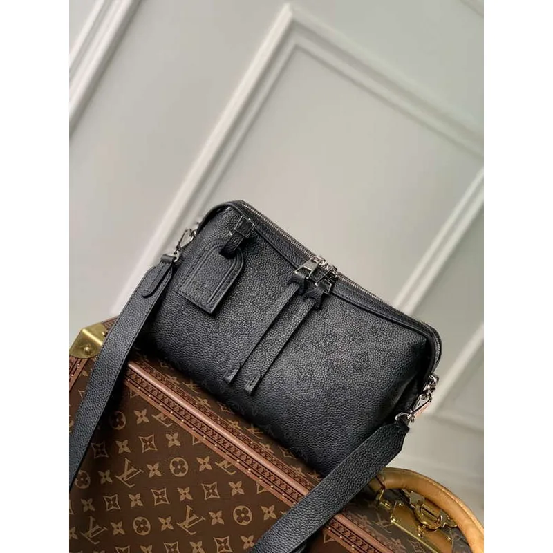 LV M24255 Louis Vuitton Taška Hand It All PM Mahina Černá