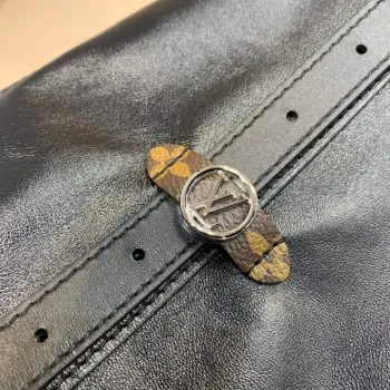 LV M25143 Louis Vuitton CarryAll Dark MM Kabelka Černá