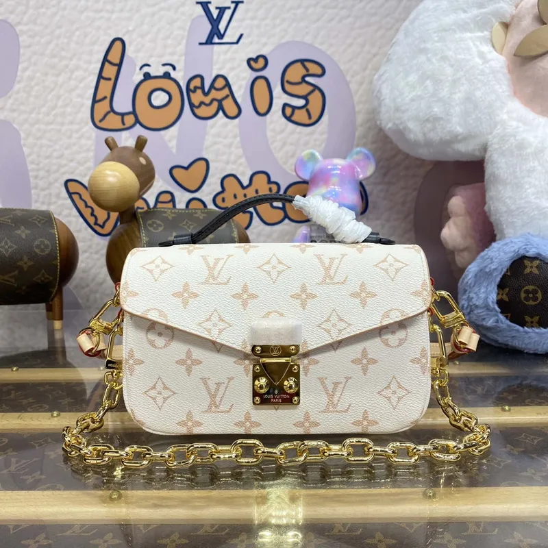 LV M46914 Louis Vuitton Pochette Métis East West Kabelka Jiný Monogram Canvas