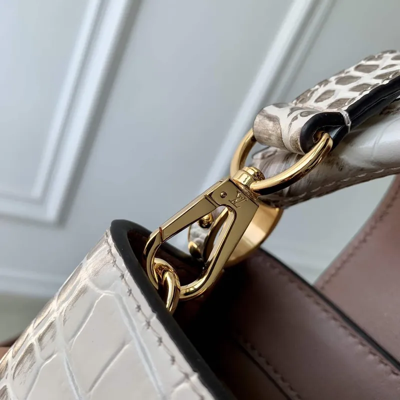 LV M48865 Louis Vuitton Capucines BB Kabelka Himaláje