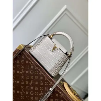 LV M48865 Louis Vuitton Capucines Mini Kabelka Himaláje