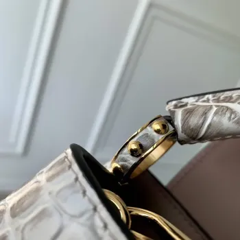 LV M48865 Louis Vuitton Capucines Mini Kabelka Himaláje