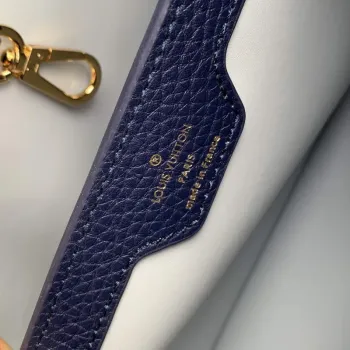 LV M23199 Louis Vuitton Capucines BB Kabelka Francouzská modrá