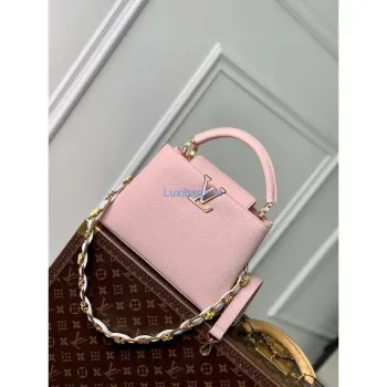 LV M23363 Louis Vuitton Capucines BB Kabelka Jasmine Pink