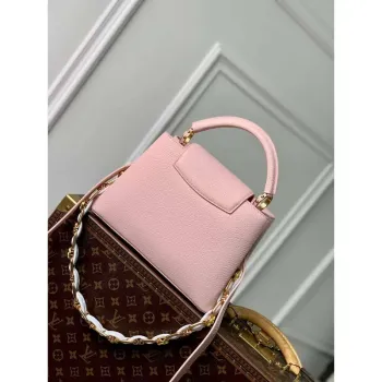 LV M23363 Louis Vuitton Capucines BB Kabelka Jasmine Pink