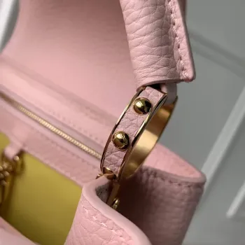 LV M23363 Louis Vuitton Capucines BB Kabelka Jasmine Pink