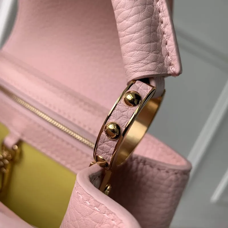 LV M23363 Louis Vuitton Capucines BB Kabelka Jasmine Pink